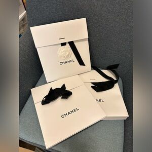 Chanel gift paper bag